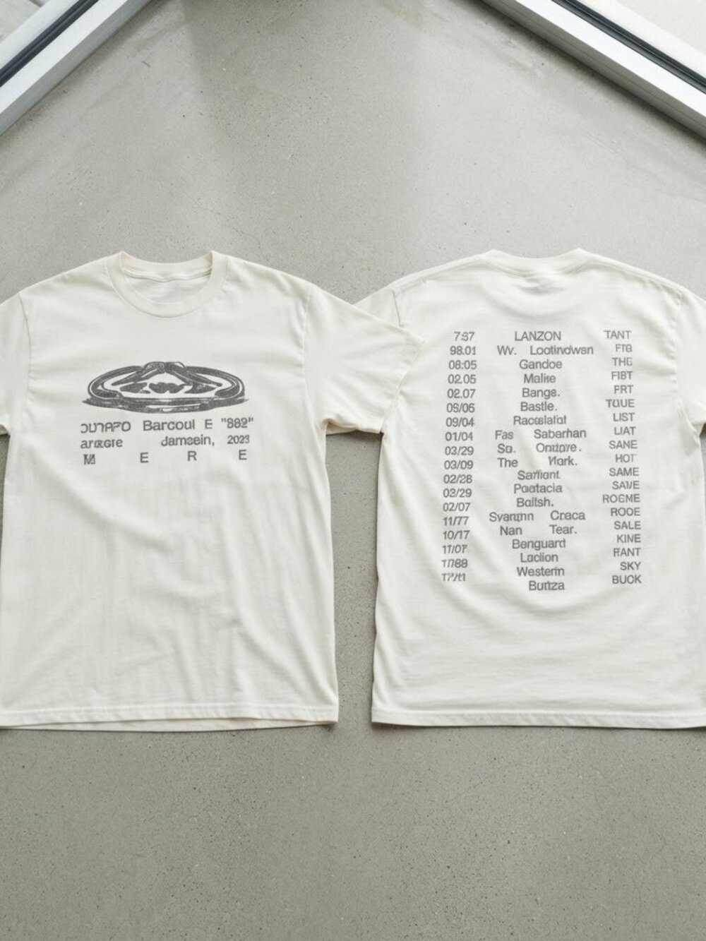 Yeat Love Lyfe Tour 2026 White Logo T-Shirt S-4XL